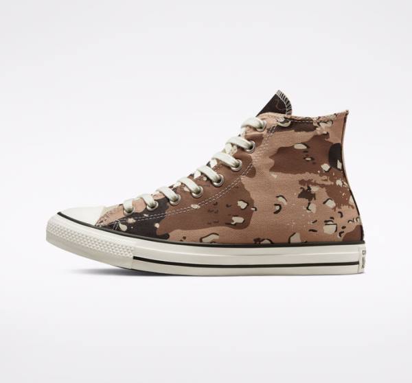 Tenisi Inalti Converse Chuck Taylor All Star Archive Camo Maro Negrii | CV-698HFV