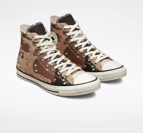 Tenisi Inalti Converse Chuck Taylor All Star Archive Camo Maro Negrii | CV-698HFV