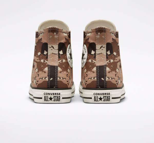 Tenisi Inalti Converse Chuck Taylor All Star Archive Camo Maro Negrii | CV-698HFV