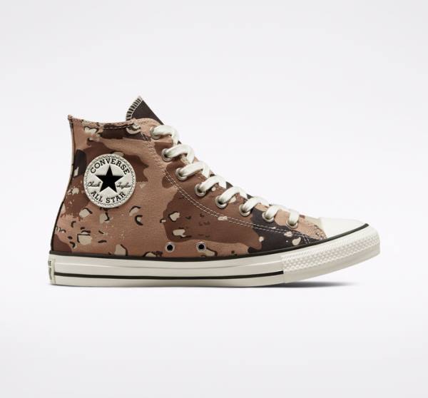 Tenisi Inalti Converse Chuck Taylor All Star Archive Camo Maro Negrii | CV-698HFV