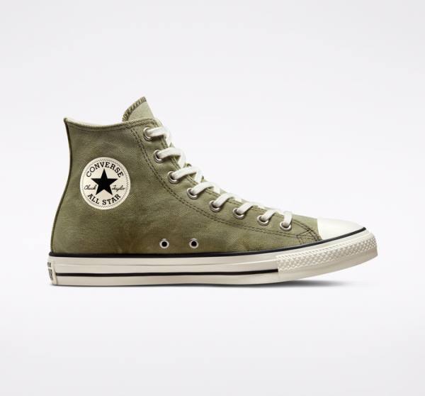 Tenisi Inalti Converse Chuck Taylor All Star Washed Panza Albastru Deschis | CV-709IKQ