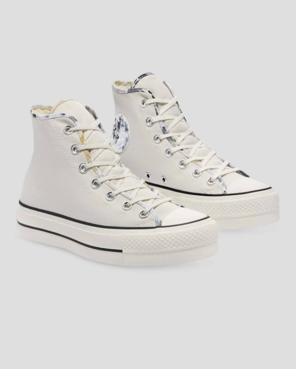 Tenisi Inalti Converse Chuck Taylor All Star Lift Festival Bej | CV-754MDE