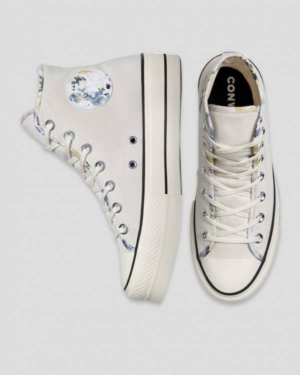 Tenisi Inalti Converse Chuck Taylor All Star Lift Festival Bej | CV-754MDE