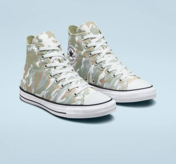 Tenisi Inalti Converse Chuck Taylor All Star Split Panel Camo Maro | CV-842MHA