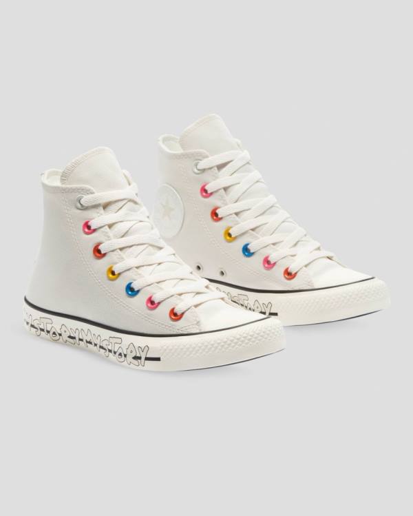 Tenisi Inalti Converse Chuck Taylor All Star My Story Bej | CV-908XHG