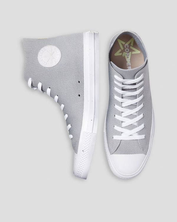 Tenisi Inalti Converse Chuck Taylor All Star Renew Knit Gri | CV-924SAN