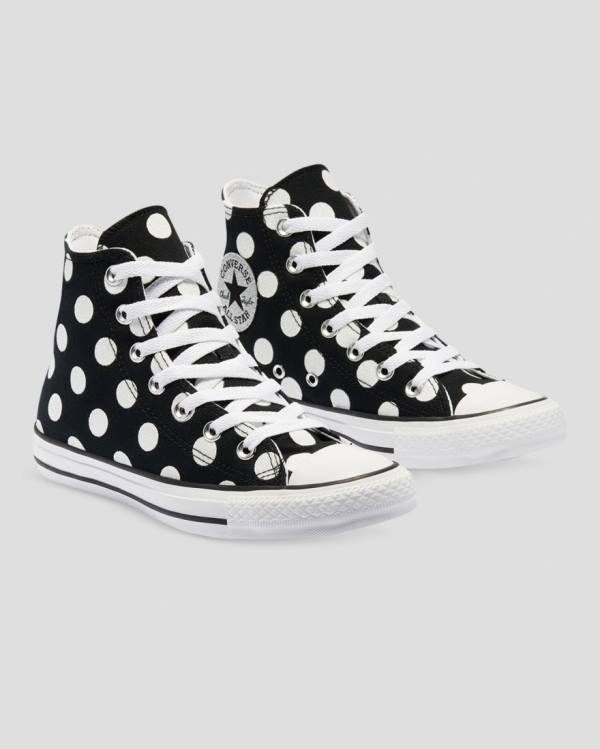 Tenisi Inalti Converse Chuck Taylor All Star Glitter Shine Negrii | CV-964ISZ