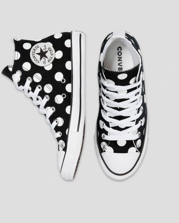 Tenisi Inalti Converse Chuck Taylor All Star Glitter Shine Negrii | CV-964ISZ