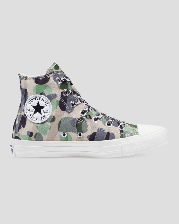 Tenisi Inalti Converse Chuck Taylor Edged Leopard Print Negrii | CV-196QAO