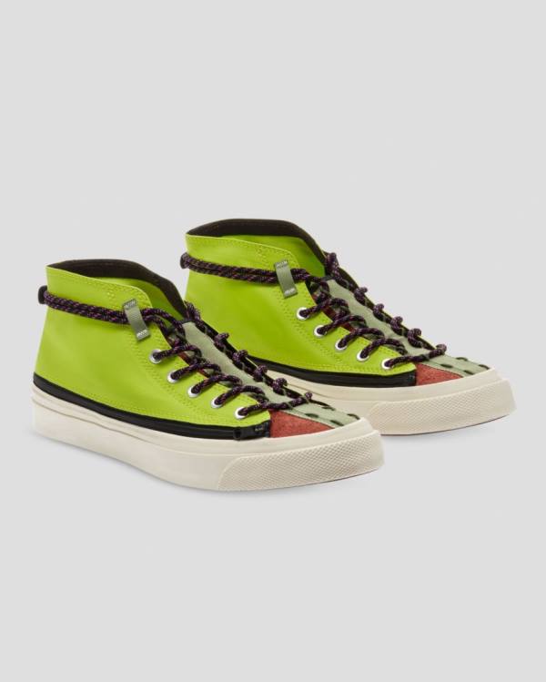 Tenisi Inalti Converse Deck Star Zip Pale Putty Verzi | CV-601IJX