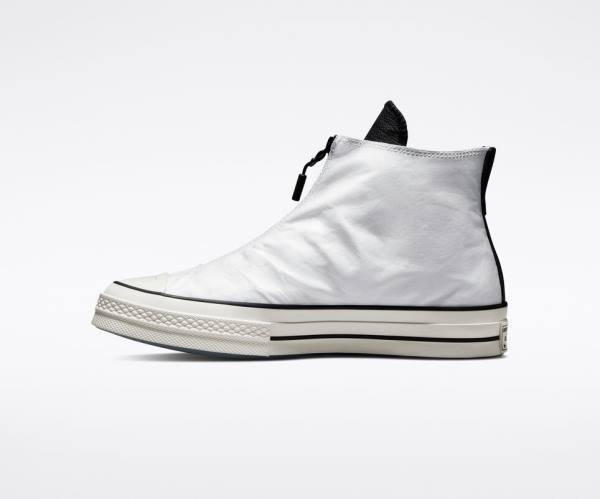 Tenisi Inalti Converse Joshua Vides Chuck 70 Albi Negrii | CV-328BXY