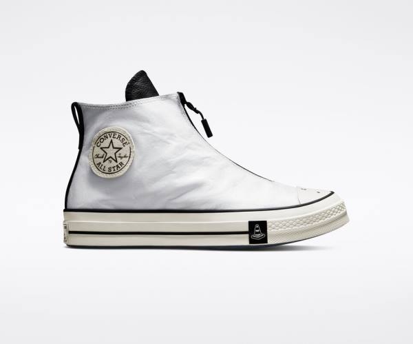 Tenisi Inalti Converse Joshua Vides Chuck 70 Albi Negrii | CV-328BXY