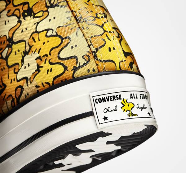 Tenisi Inalti Converse Peanuts Chuck 70 Galbeni Aurii | CV-125FGQ