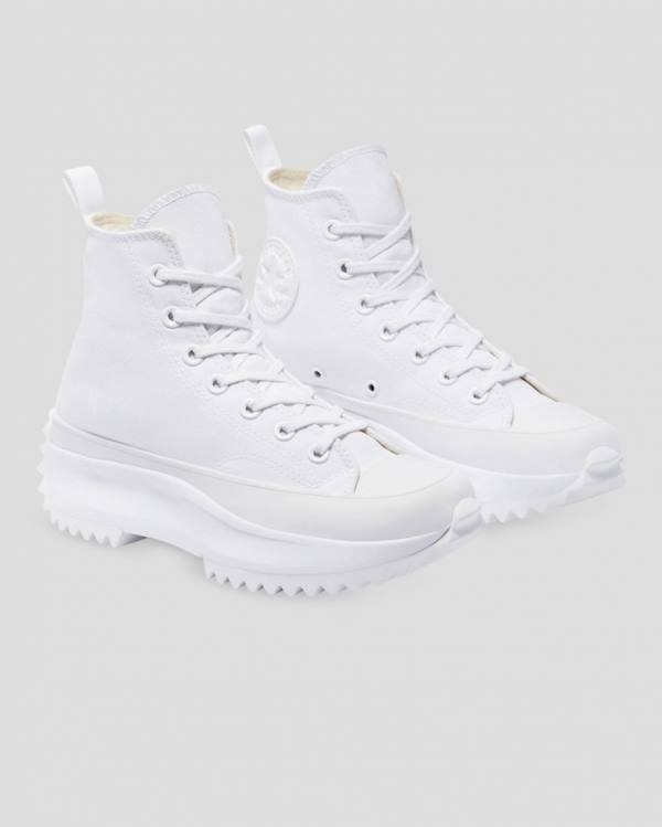 Tenisi Inalti Converse Run Star Hike All White Albi | CV-875RWM