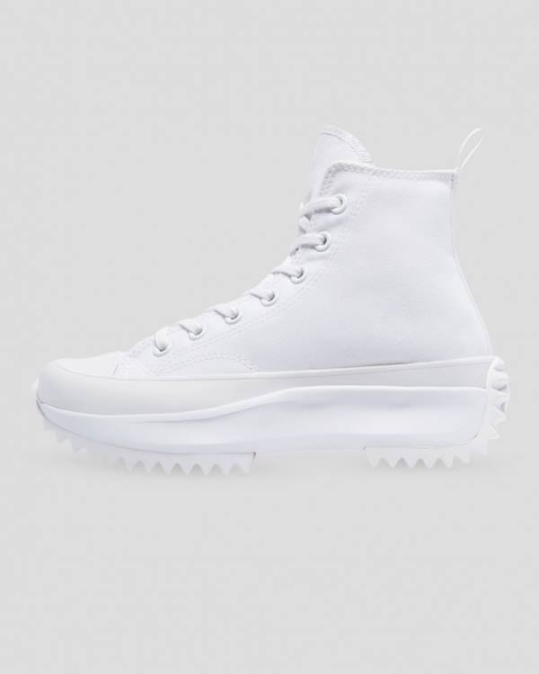 Tenisi Inalti Converse Run Star Hike All White Albi | CV-875RWM