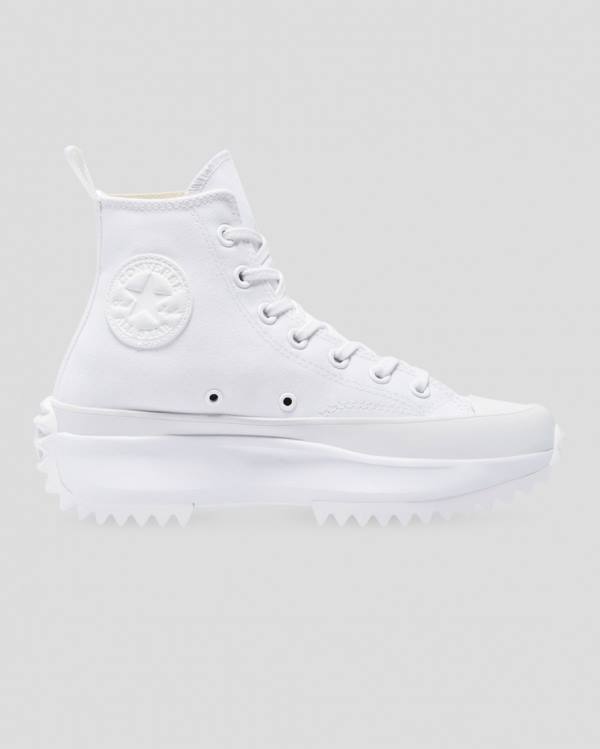 Tenisi Inalti Converse Run Star Hike All White Albi | CV-875RWM