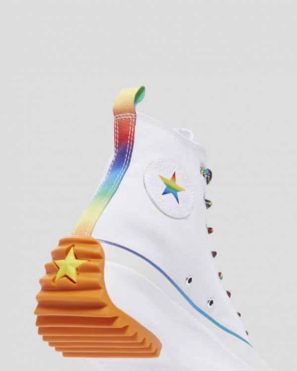 Tenisi Inalti Converse Run Star Hike Pride Albi | CV-154DMY