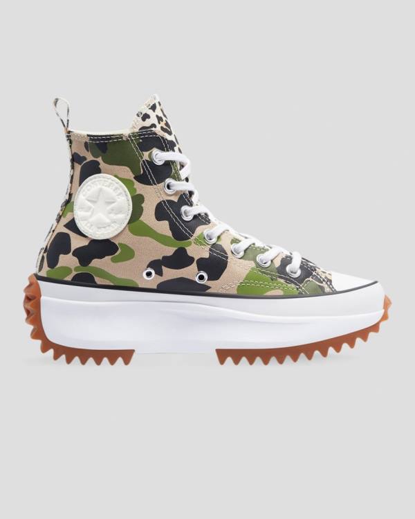 Tenisi Inalti Converse Run Star Hike Wild Archive Camuflaj | CV-167UTG