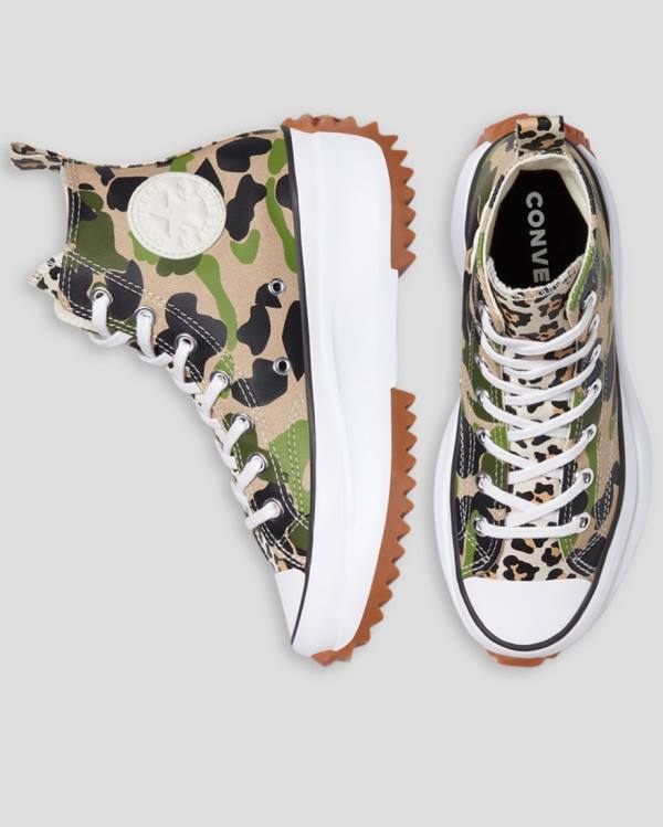 Tenisi Inalti Converse Run Star Hike Wild Archive Camuflaj | CV-748YNX