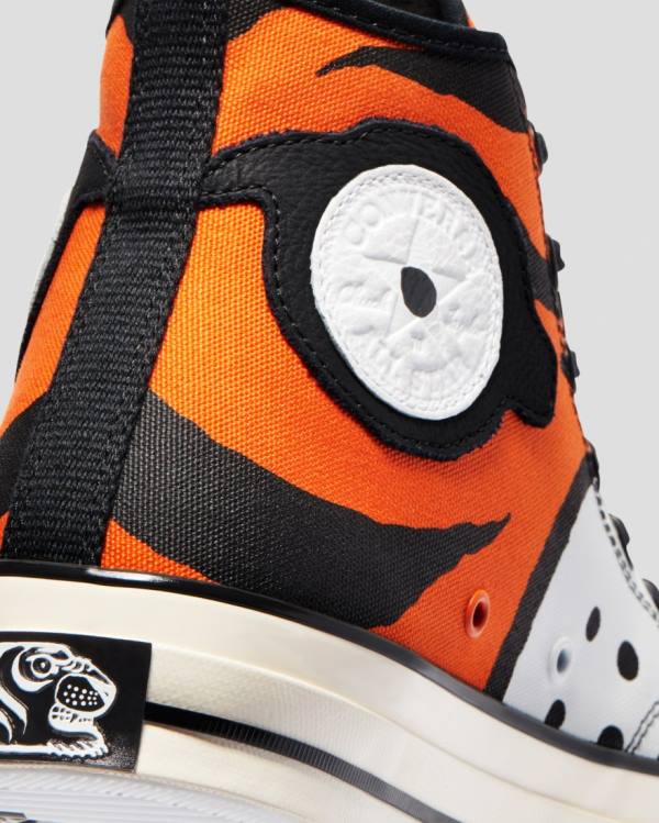 Tenisi Inalti Converse Soulgoods Chuck 70 Portocalii Albi | CV-264API