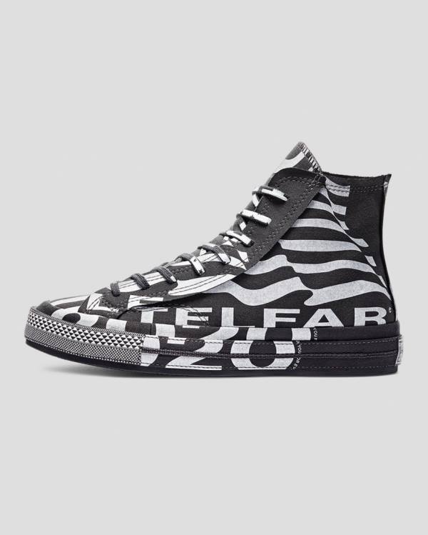 Tenisi Inalti Converse Telfar Chuck 70 Negrii | CV-604XNG