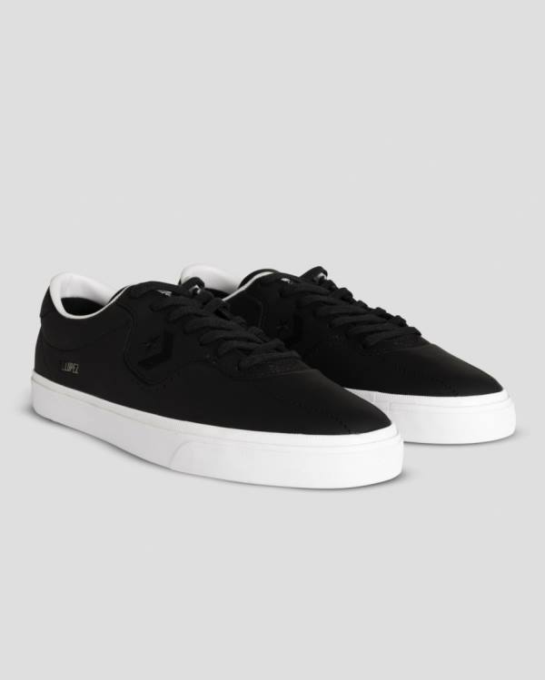 Tenisi Low Top Converse CONS Louie Lopez Pro Piele Negrii | CV-861XOY