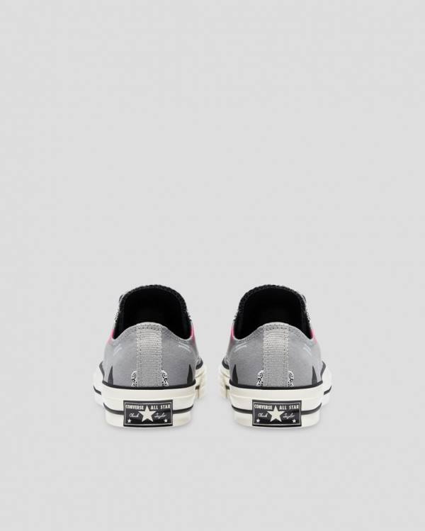 Tenisi Low Top Converse Chuck 70 80s Archive Print Gri | CV-451CST