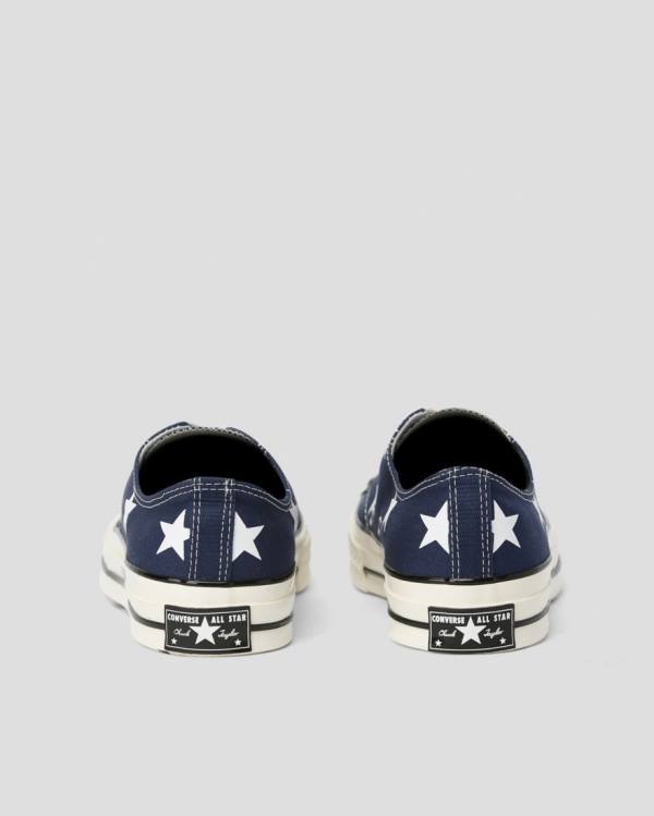 Tenisi Low Top Converse Chuck 70 Archive Print Albastri | CV-073ACT