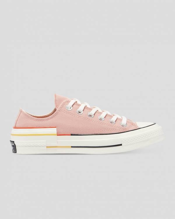 Tenisi Low Top Converse Chuck 70 Colour Block Roz | CV-128DFK