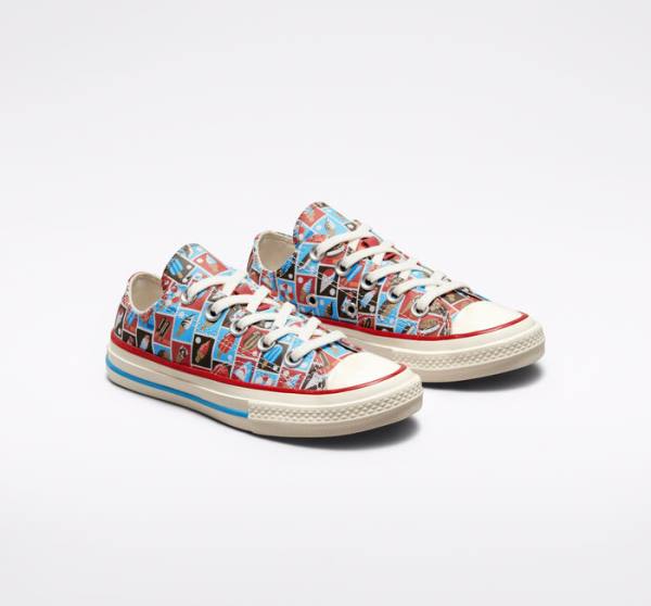 Tenisi Low Top Converse Chuck 70 Frozen Treats Rosii Albastri | CV-271HLX