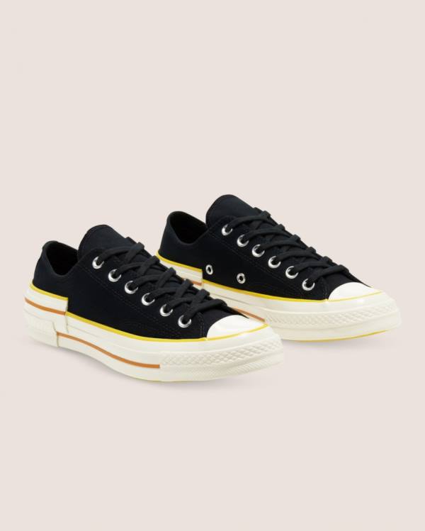 Tenisi Low Top Converse Chuck 70 Hacked Heel Negrii | CV-093BKU