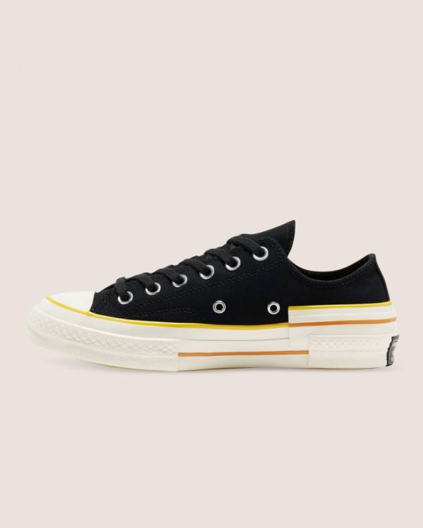 Tenisi Low Top Converse Chuck 70 Hacked Heel Negrii | CV-093BKU