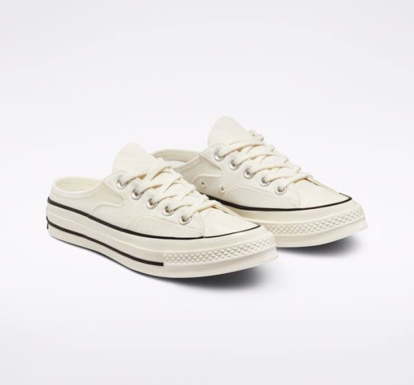 Tenisi Low Top Converse Chuck 70 Mule Negrii | CV-327NTS