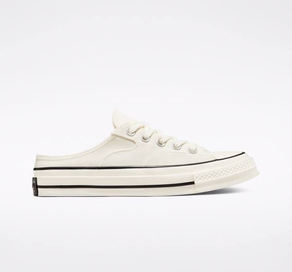 Tenisi Low Top Converse Chuck 70 Mule Negrii | CV-327NTS