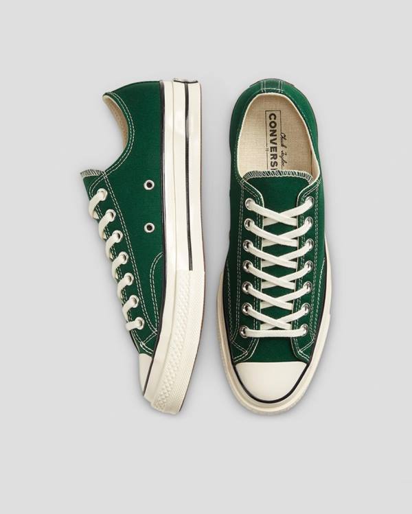 Tenisi Low Top Converse Chuck 70 Organic Panza Verzi | CV-287KVX