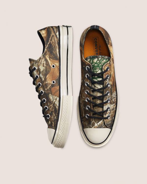 Tenisi Low Top Converse Chuck 70 Realtree Edge Camo Print Utility Maro | CV-802FIR