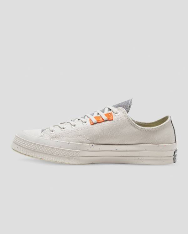 Tenisi Low Top Converse Chuck 70 Renew Regrind Foxing Bej | CV-618VFC