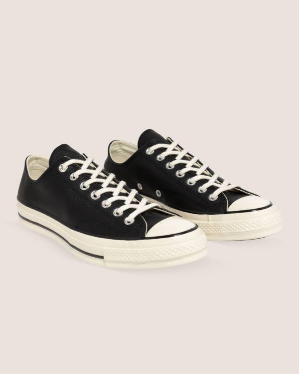 Tenisi Low Top Converse Chuck 70 Seasonal Piele Negrii | CV-839XZW