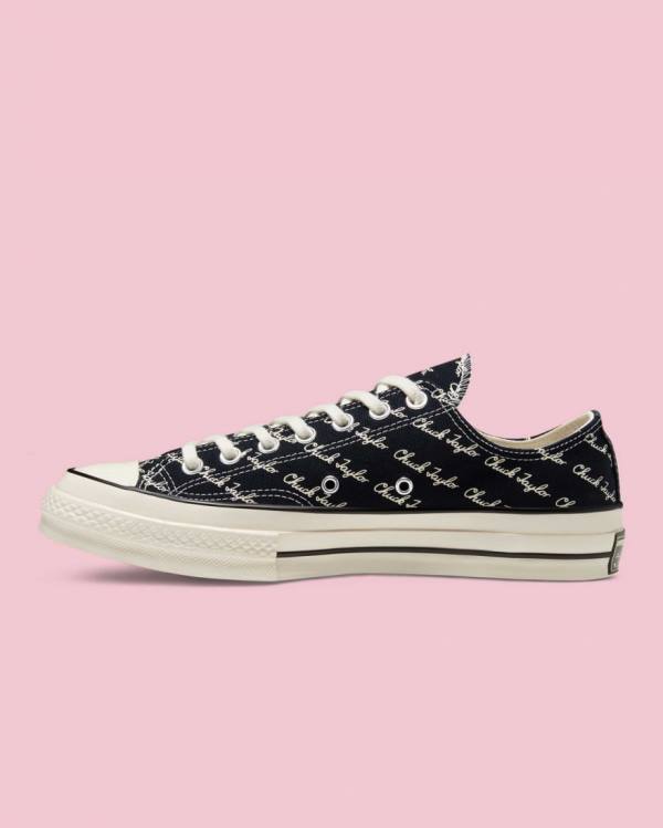 Tenisi Low Top Converse Chuck 70 Signature Negrii | CV-145IEP