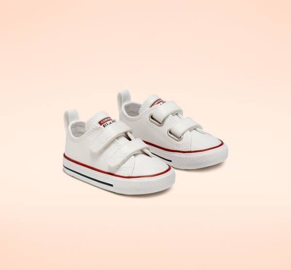 Tenisi Low Top Converse Chuck Taylor All Star Easy-On Piele Albi | CV-068NEG