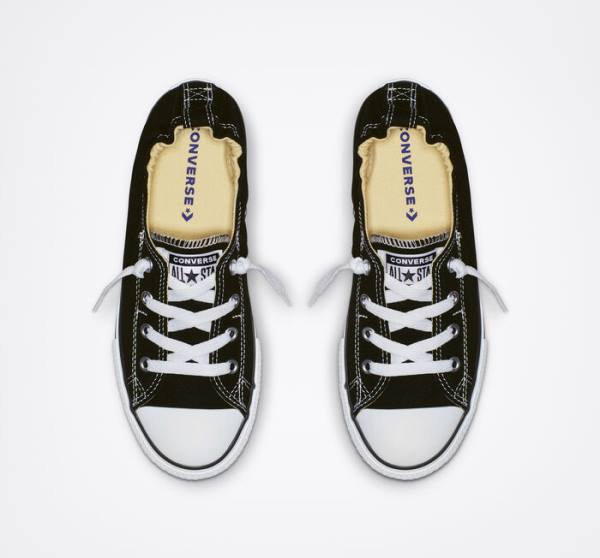 Tenisi Low Top Converse Chuck Taylor All Star Shoreline Slip Negrii | CV-128HUB