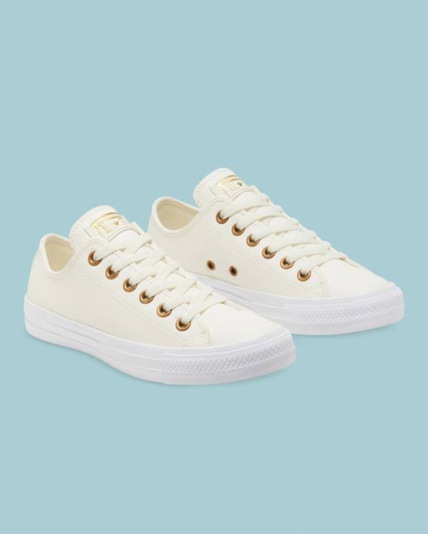 Tenisi Low Top Converse Chuck Taylor All Star Go Gold SL Bej | CV-140DEZ