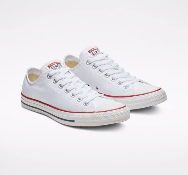 Tenisi Low Top Converse Chuck Taylor All Star Clasici Albi | CV-170AKP