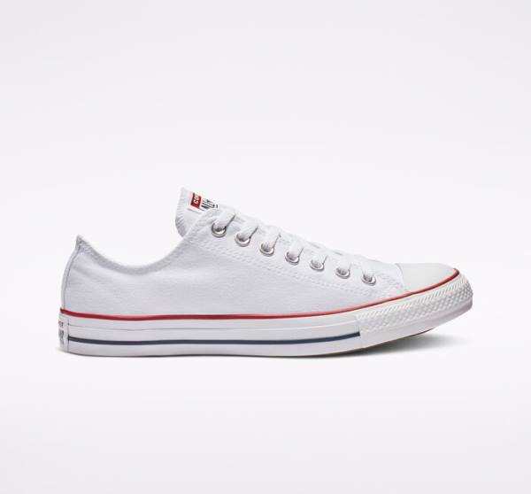 Tenisi Low Top Converse Chuck Taylor All Star Clasici Albi | CV-170AKP