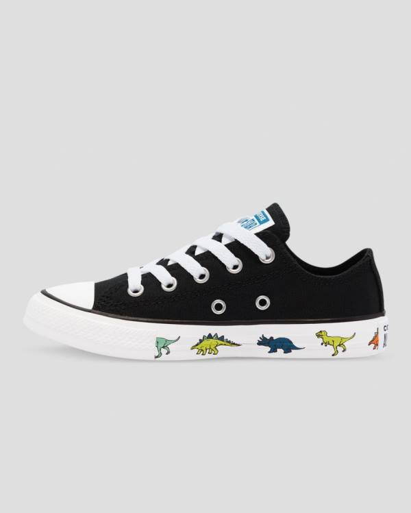 Tenisi Low Top Converse Chuck Taylor All Star Dinoverse Negrii | CV-170QSB