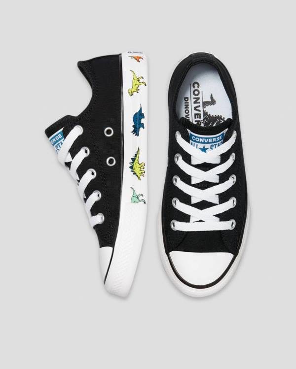 Tenisi Low Top Converse Chuck Taylor All Star Dinoverse Negrii | CV-170QSB