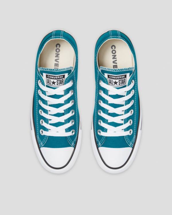 Tenisi Low Top Converse Chuck Taylor All Star Seasonal Albastri | CV-182AQB