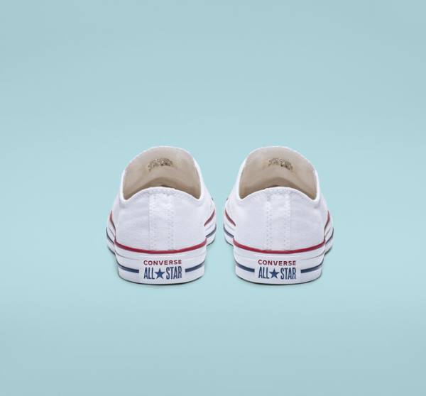 Tenisi Low Top Converse Chuck Taylor All Star Optical White Albi | CV-194IXE