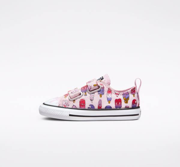 Tenisi Low Top Converse Chuck Taylor All Star Easy-On Frozen Treats Roz Roz | CV-347NRE