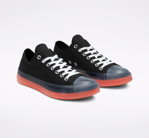 Tenisi Low Top Converse Chuck Taylor All Star CX Negrii Albi Mango | CV-376JWS